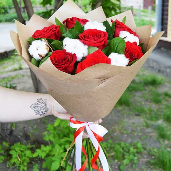 Букет Шарм Доставка цветов в Новосибирске 5