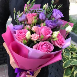БУКЕТ «BRIGHT» Доставка цветов в Новосибирске